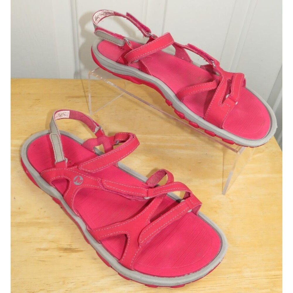 Merrell Womens Enoki Convertible Comfort 'Rose Red' Sport Sandals Size 8